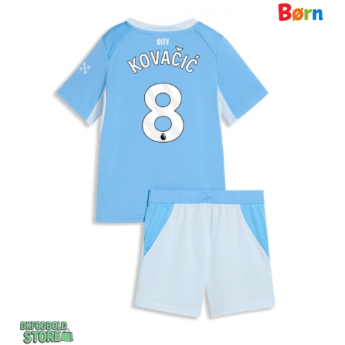 Manchester City Mateo Kovacic #8 Replika Babytøj Hjemmebanesæt Børn 2026-27 Kortærmet (+ Korte bukser)